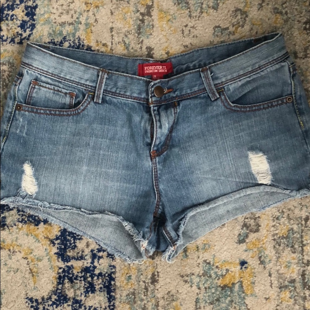 Jean shorts